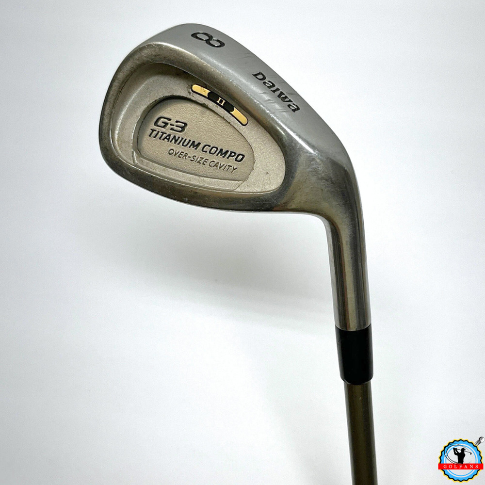 Daiwa Titanium Compo Oversize Single 8-Iron RH Regular-Flex Graphite Shaft 37"